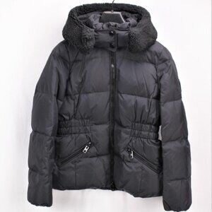 NWT COACH Women Down Hooded Jacket Size S